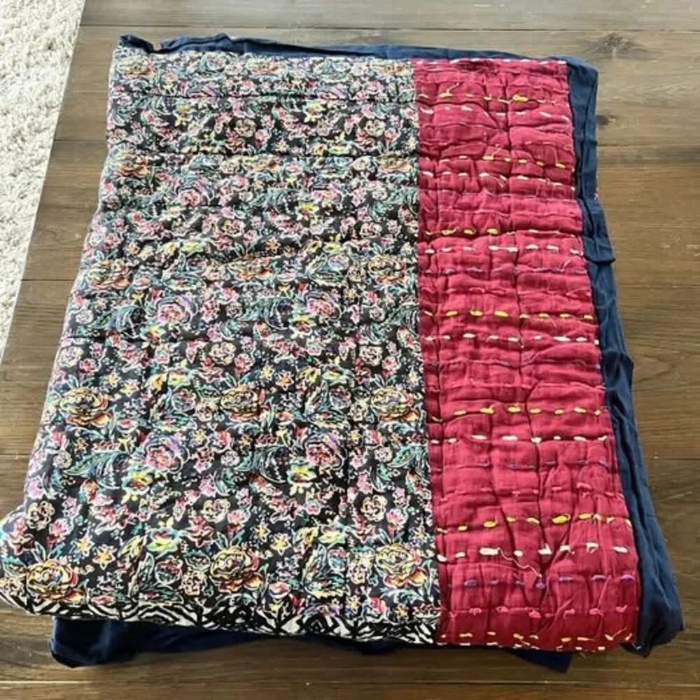 Anthropologie twin quilt